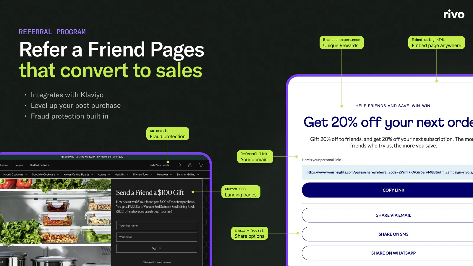 Rivo: Loyalty Program, Rewards